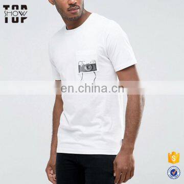 OEM printing embroidery branded custom mens t shirt wholesale