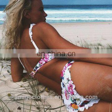 2016 Hot Sell Cheap Brizilian Bikini Set Ladies Romantic Swimsuit Wholesale photo-2