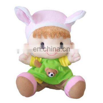 2016 new gift beautiful baby girl plush doll