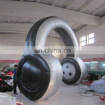 new shape outdoor advertising inflatable headphone