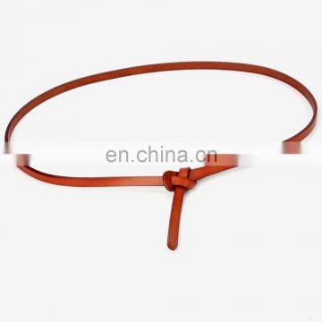 Factory Wholesale Newest Fashion Woman Ladies Thin Tie Belt photo-2