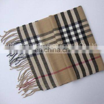 100% Acrylic Scarf with Cashmere Very Soft Feeling