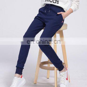 T-WP002 Women Bandage Slim Fit French Terry Sport Pants photo-2
