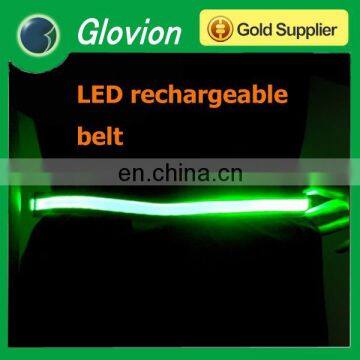 Best sale luminous flashing belt adjustable flashing belt running flashing belt