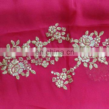 2017 Royal Occasion Wear Semi-Stitched Straight Cut Style Salwar Kameez (salwar Kameez Suits) photo-5