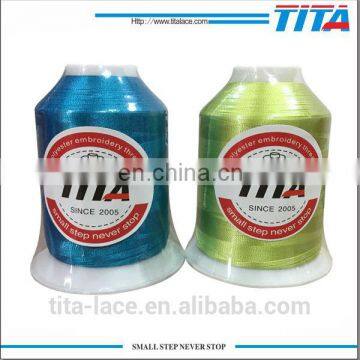 120D polyester embroidery thread TITA brand 4000m in stock