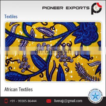 100% Cotton Real Wax African Printed Textiles