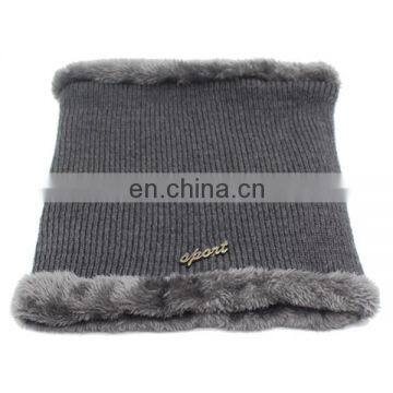 Men Wool Feeling Scarf Caps Balaclava Mask Gorras Bonnet Knitted Hat photo-3