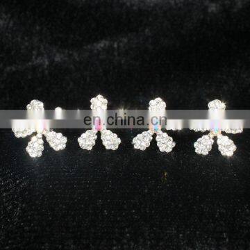 Cute Pearl Wedding Bridal Flower U Shaped Hair Pin