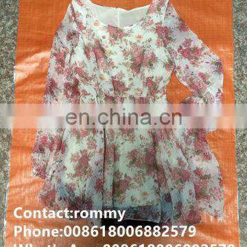 export clean summer wear used clothing