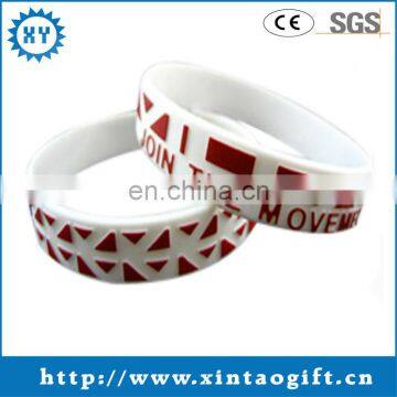 New Products Cool Embossed Printed Wristband