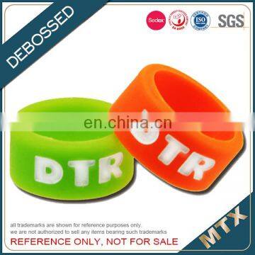 Color Filled Silicone Wristband Bracelet photo-5