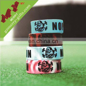 Good souvenirs gifts blank silicon bracelet rubber bracelet