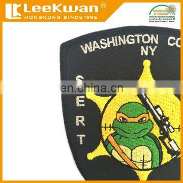 Team Logo Embroidered Patch, Cartoon Plain Embroidered Badge photo-2