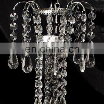 Acrylic Votive Holder Chandelier For Wedding Decor