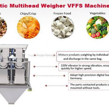 Two Head 5L Hopper Linear Weigher for Sugar