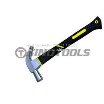 British Type Claw Hammer with Colour Plastic-Coating Hammer