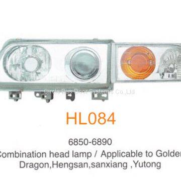 Yutong，Golden dragon King Long Higer,bus head lamp,bus front light(HL084)