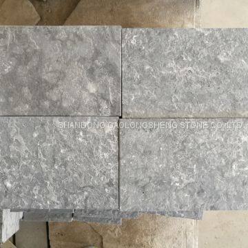 Blue Limestone, Grey Limestone, Grey Blue Limestone Flaggings,blue Limestone Steps Wall Coverings Claddings photo-3