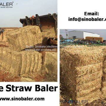 Rice Straw Baler Machine