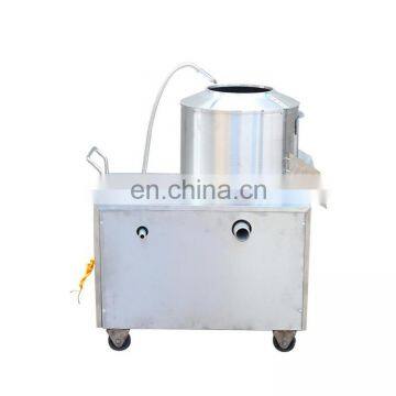 continuous Taro Potato Washing Peeling Machine