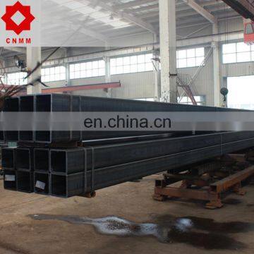 black square welded steel pipe with slightly and PVC PACKAGE