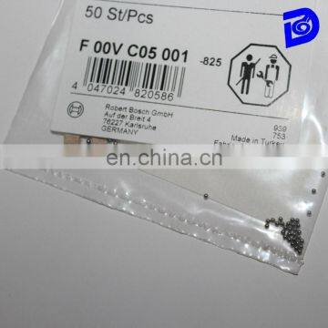 F00VC05001 Genuine fuel injector repair kits valve ball F 00V C05 001