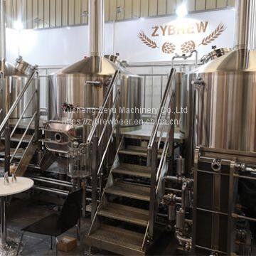 Traditional Three Vessel Brewhouse