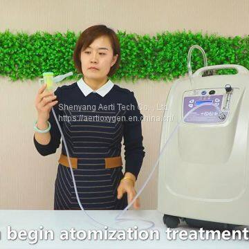 AE-5 5Liter Oxygen Concentrator With Multifunciton Nebulizer SpO2 photo-2