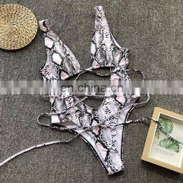 Leopard One Piece Transparent Bathing Suit Woman Swimming Bikini Girls Swimwear photo-6