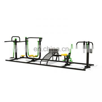 Outdoor Exercise Equipment Park Fitness Machine Foot Rotating Device , Outdoor Gym Equipment Park photo-2