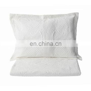 All Weather Embossed Detail Washable Quilt 106" L x 70" W and 1 Pillowcase 20x28 Inch Bedding Set photo-3