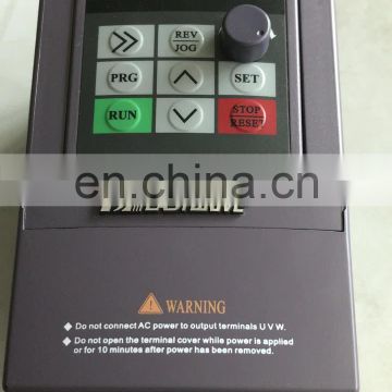 High Speed 24000RPM Engraving machines Speed Controller  MINI Single phase 220VAC 0.4-1.5KW Variable Frequency Inverter with CE