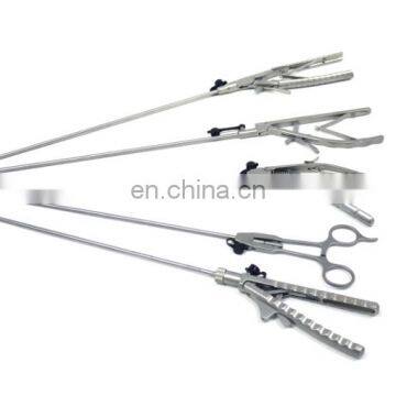 Laparoscopic Straight Needle Holder Forceps Laparoscopy Endoscopic Instruments photo-4