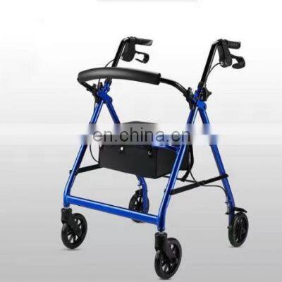 Hot sells rollator walker with wheels and seat for Disable and erderly people made in China