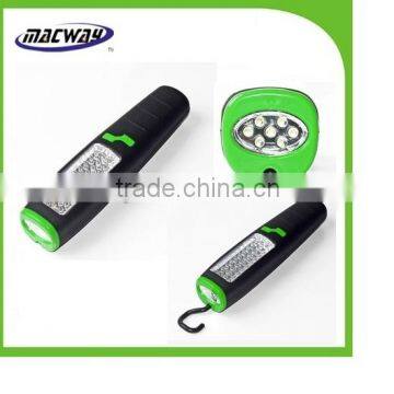 30+7 led light magnetic super work LED lights with hook