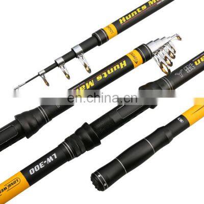 High Quality Support Custom Factory Wholesale Glass Fiber Fishing Rod Spinning