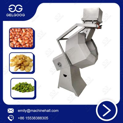 Green Beans Seasoning Dosing Machines Banana Chips Flavor Dosing Machine