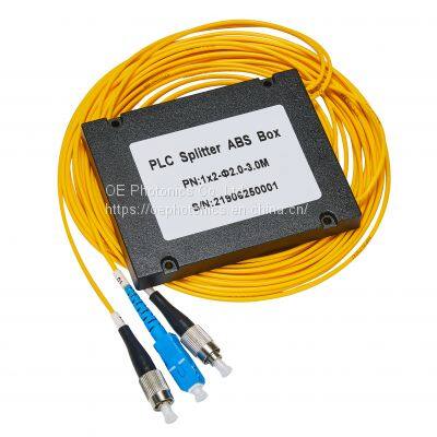 FTTH G657 a1 2.0 3.0 mm sx Core sc Apc Fiber Optic Plc Splitter , ABS Cassette Optical Plc Splitter photo-2