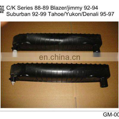 tank for radiator and radiator plastic tank for C/K Series 88-99 blazer/jimmy 92-94 suburban 92-99 tahoe/yukon/denali 95-97