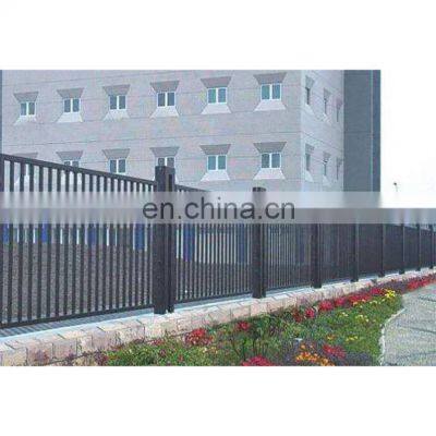 zinc coating steel  fence New Black Aluminum Decorative Fence Panel house fence