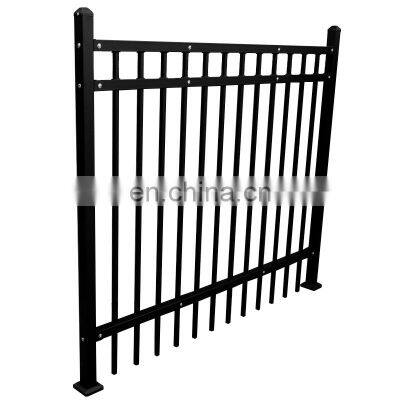 Zinc Coating High Security Steel Palisade Fence Galvanized Steel Fence