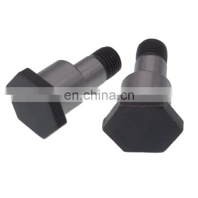 high quality black oxide flat hex socket head shoulder screw