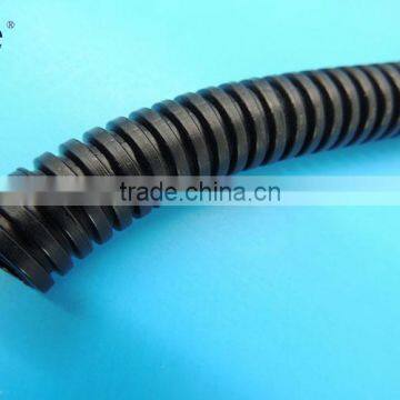 Fire Resistant Abrasive Resistant Black Nylon Cable Protective Sleeving For Automobile photo-2