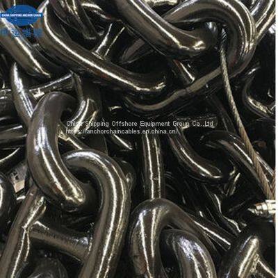 28mm marine anchor chain factory with ABS LR NK certificate