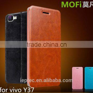 MOFi Case Celular Housing for vivo Y37, Phone Handset Coque Flip Leather Back Cover for BBK vivo Y37