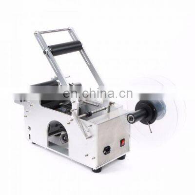 Semi Automatic Sticker Label Machine Cheap Price Labeling Machine Round Bottle