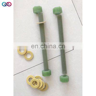 M6 M10 M12 M16 M20 M24 M30 GRP Bolt and Nut for Ship Parts Frp Threaded Rod Grp Bolts and Nuts photo-5