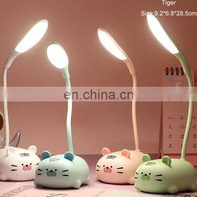 Customized New Arrival Elegant Wholesale Blue Light Study Shades Table Reading Lamps photo-5