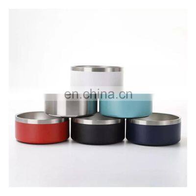 Wholesale New Design Stainless Steel cat dog bowls Pet Food raised dog large bowls dog feeding bowl Anti-slip design